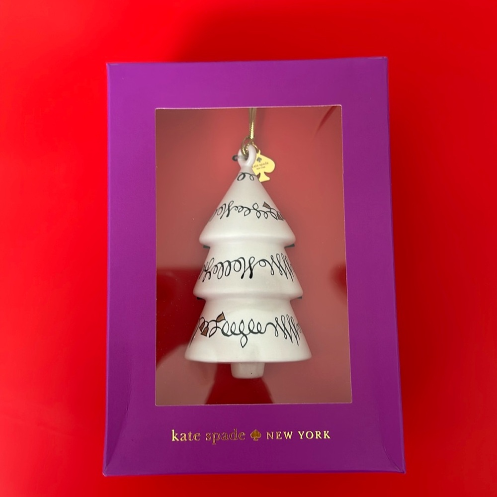 kate spade WOODLAND PARK TREE ORNAMENT